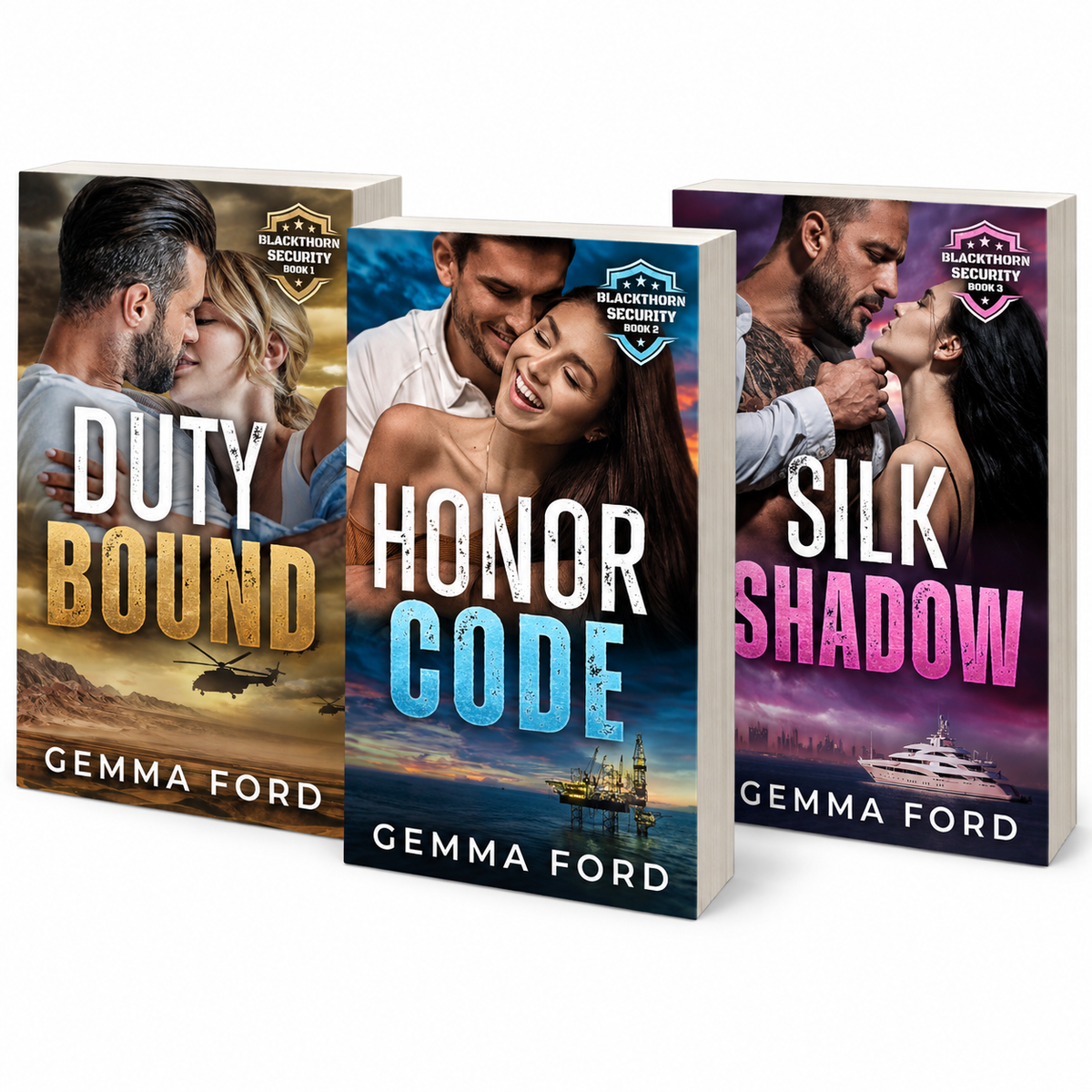 Blackthorn Security (Books 1-3) Paperback Bundle