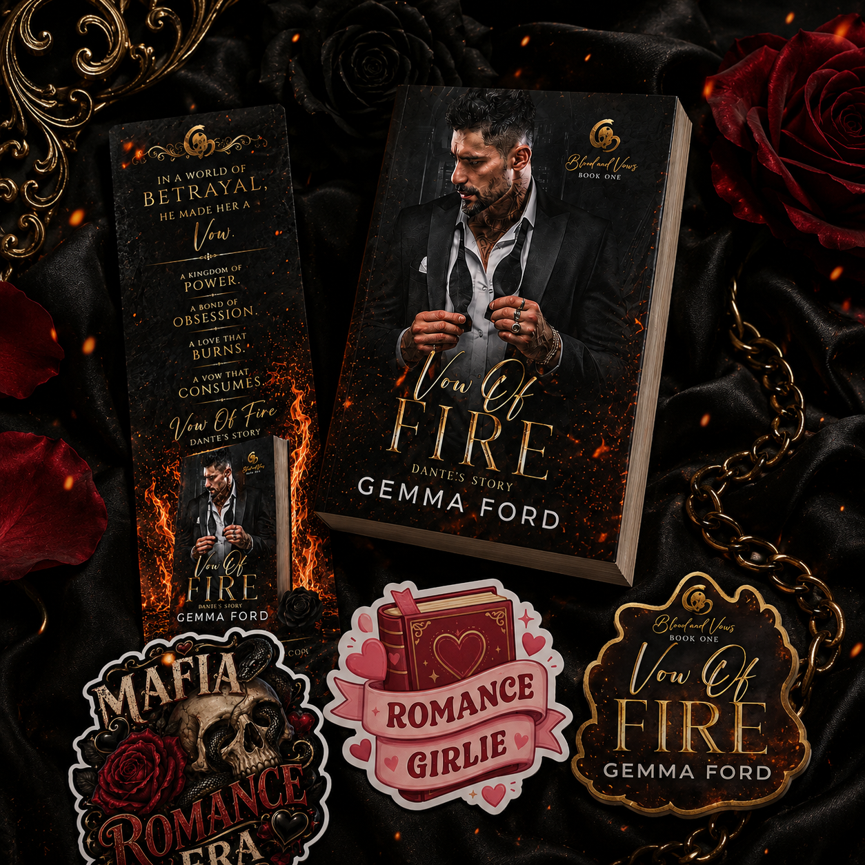 Vow of Fire (Dante's Story) - Signed Paperback